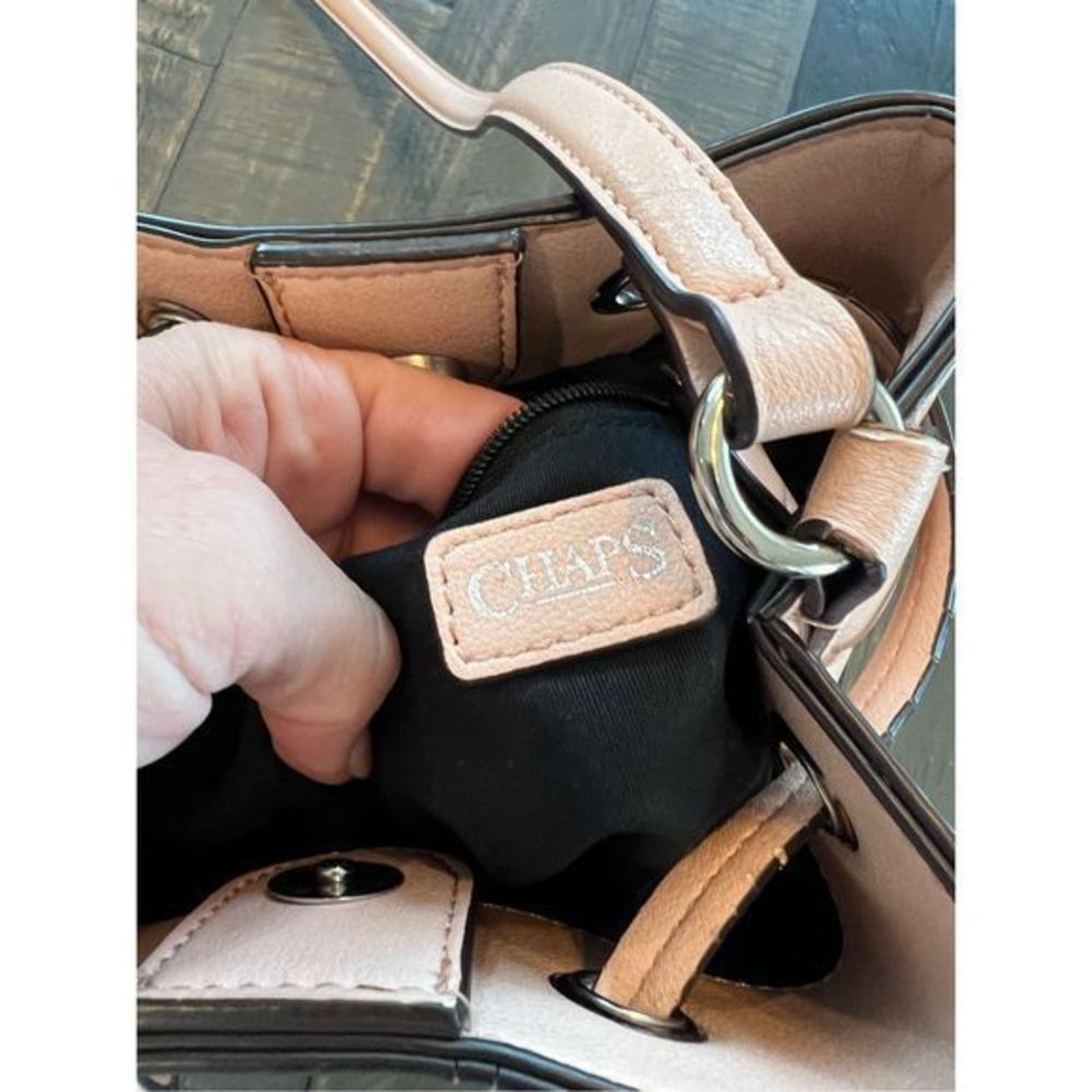 Chaps Women's Mini Bucket Drawstring Crossbody Ba… - image 7